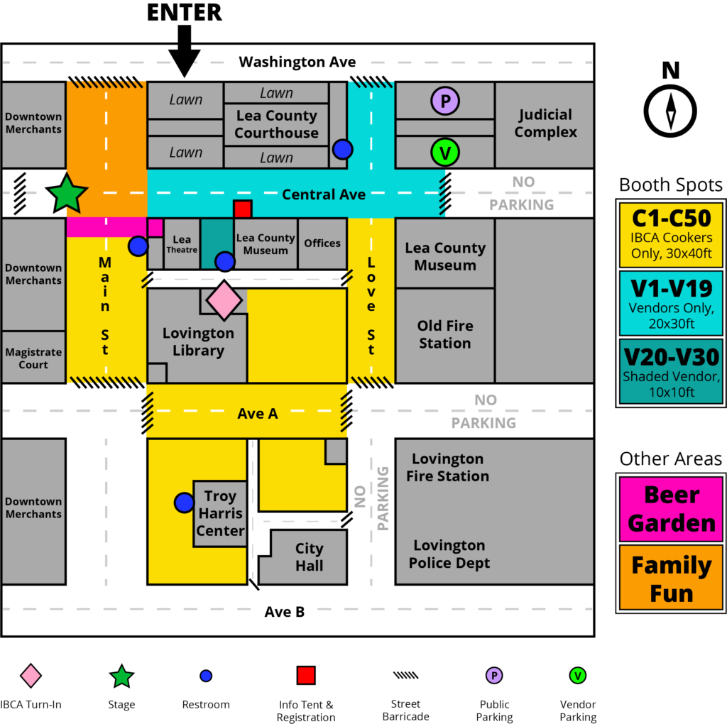 2023 Event Map